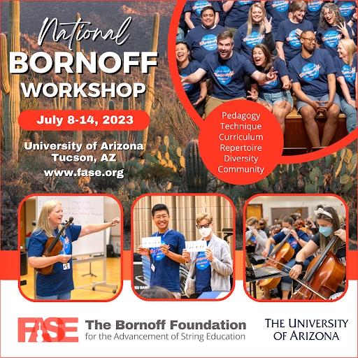 National Bornoff Workshop. July 8-14, 2023. University of Arizona, Tuscon, AZ, www.fase.org.